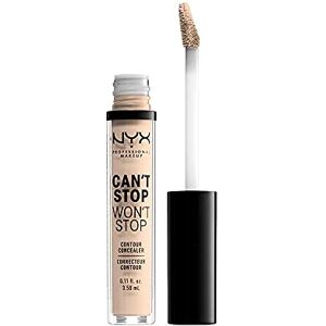 NYX PROFESSIONAL MAKEUP Can't Stop Won't Stop Contour Concealer voděodolný tekutý krycí tužka, kašírování & Highlighten, 3,5 ml, Fair 1. 5 NYX PROFESSIONAL MAKEUP Can't Stop Won't Stop Contour Concealer voděodolný tekutý krycí tužka, kašírování & Highlighten, 3,5 ml, Fair 1. 5