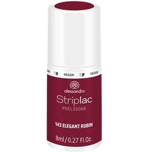 Alessandro Striplac UV lak na nehty elegantní rubín – šetrný a dlouhotrvající – snadné odstranění díky technologii Peel-Off – veganský a bez pokusů na zvířatech – 8 ml Alessandro Striplac UV lak na nehty elegantní rubín – šetrný a dlouhotrvající – snadné odstranění díky technologii Peel-Off – veganský a bez pokusů na zvířatech – 8 ml
