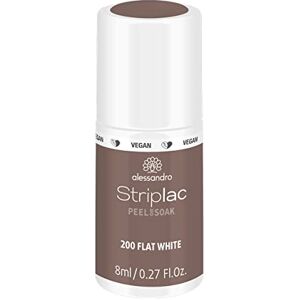 Alessandro Striplac UV lak na nehty Flat White – šetrný a dlouhotrvající – snadné odstranění díky technologii Peel-Off – veganský a bez pokusů na zvířatech – 8 ml Alessandro Striplac UV lak na nehty Flat White – šetrný a dlouhotrvající – snadné odstranění díky technologii Peel-Off – veganský a bez pokusů na zvířatech – 8 ml
