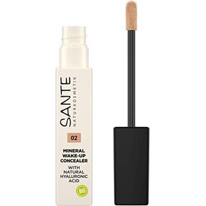 Sante Naturkosmetik Mineral Wake up Concealer 02 teplá béžová, tekutá, zakrývá stíny a nedostatky, s přírodním hyaluronem, veganem, 8 ml Sante Naturkosmetik Mineral Wake up Concealer 02 teplá béžová, tekutá, zakrývá stíny a nedostatky, s přírodním hyaluronem, veganem, 8 ml