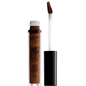 NYX PROFESSIONAL MAKEUP Can't Stop Won't Stop Contour Concealer – voděodolná tekutá krycí tužka, kašírování a zvýraznění, 3,5 ml, ořech 22,3 NYX PROFESSIONAL MAKEUP Can't Stop Won't Stop Contour Concealer – voděodolná tekutá krycí tužka, kašírování a zvýraznění, 3,5 ml, ořech 22,3