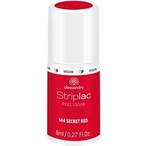 Alessandro Striplac UV lak na nehty Secret Red – šetrný a dlouhotrvající – snadné odstranění díky technologii Peel-Off – Vegan a bez pokusů na zvířatech – 8 ml Alessandro Striplac UV lak na nehty Secret Red – šetrný a dlouhotrvající – snadné odstranění díky technologii Peel-Off – Vegan a bez pokusů na zvířatech – 8 ml