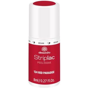 Alessandro Striplac UV lak na nehty Red Paradise – šetrný a dlouhotrvající – snadné odstranění díky technologii Peel-Off – veganský a bez pokusů na zvířatech – 8 ml Alessandro Striplac UV lak na nehty Red Paradise – šetrný a dlouhotrvající – snadné odstranění díky technologii Peel-Off – veganský a bez pokusů na zvířatech – 8 ml