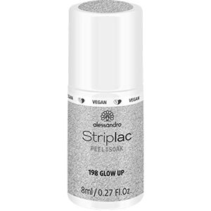 Alessandro Striplac UV lak na nehty Glow Up – šetrný a dlouhotrvající – snadné odstranění díky technologii Peel-Off – veganský a netestovaný na zvířatech – 8 ml Alessandro Striplac UV lak na nehty Glow Up – šetrný a dlouhotrvající – snadné odstranění díky technologii Peel-Off – veganský a netestovaný na zvířatech – 8 ml