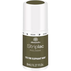 Alessandro Striplac UV lak na nehty The Elephant Way– šetrný a dlouhotrvající – snadné odstranění díky technologii Peel-Off – veganský a netestovaný na zvířatech – 8 ml Alessandro Striplac UV lak na nehty The Elephant Way– šetrný a dlouhotrvající – snadné odstranění díky technologii Peel-Off – veganský a netestovaný na zvířatech – 8 ml