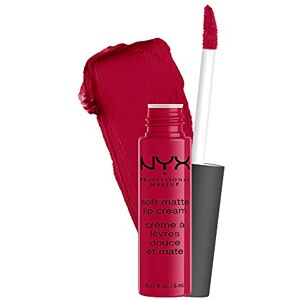 NYX PROFESSIONAL MAKEUP Rtěnka, jemný matný krém na rty, krémový a matný povrch, vysoce pigmentovaná, dlouhotrvající, veganská receptura, barevný odstín: Monte Carlo NYX PROFESSIONAL MAKEUP Rtěnka, jemný matný krém na rty, krémový a matný povrch, vysoce pigmentovaná, dlouhotrvající, veganská receptura, barevný odstín: Monte Carlo