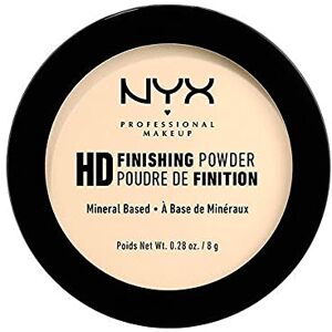 NYX PROFESSIONAL MAKEUP High Definition Finishing Powder, lisovaný pudr, dokonalá pokožka, matný povrch, pohlcuje olej, veganská receptura, 02 banán NYX PROFESSIONAL MAKEUP High Definition Finishing Powder, lisovaný pudr, dokonalá pokožka, matný povrch, pohlcuje olej, veganská receptura, 02 banán