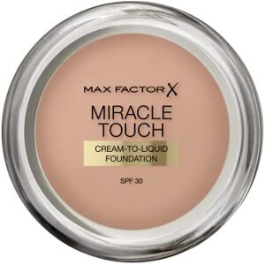 Max Factor Miracle Touch Foundation s kyselinou hyaluronovou pro hladkou a rovnoměrnou pokožku, barva. 70 přírodních tmavých typů pleti, 1 balení (1× 11,5 g) Max Factor Miracle Touch Foundation s kyselinou hyaluronovou pro hladkou a rovnoměrnou pokožku, barva. 70 přírodních tmavých typů pleti, 1 balení (1× 11,5 g)