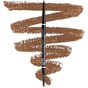 NYX PROFESSIONAL MAKEUP Tužka na obočí, Micro Brow Pencil, oboustranně s vytahovací tužkou na obočí a kartáčkem, veganská receptura, barevný odstín: Auburn NYX PROFESSIONAL MAKEUP Tužka na obočí, Micro Brow Pencil, oboustranně s vytahovací tužkou na obočí a kartáčkem, veganská receptura, barevný odstín: Auburn