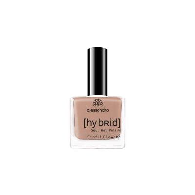 alessandro HYBRID lak Sinful Glow Nude tón v pouhých 3 krocích perfektní nehty bez LED -vydrží až 10 dní! 8 ml alessandro HYBRID lak Sinful Glow Nude tón v pouhých 3 krocích perfektní nehty bez LED -vydrží až 10 dní! 8 ml