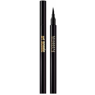 EVELINE COSMETICS Art Scenic precizní zvýrazňovač oční linky hluboce černé, dlouhotrvající 24hodinová voděodolná receptura pro svůdné oči EVELINE COSMETICS Art Scenic precizní zvýrazňovač oční linky hluboce černé, dlouhotrvající 24hodinová voděodolná receptura pro svůdné oči
