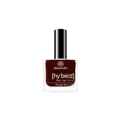 alessandro HYBRID lak tvářenka Noir tmavá červeno-černá v pouhých 3 krocích perfektní nehty bez LED vydrží až 10 dní! 8 ml alessandro HYBRID lak tvářenka Noir tmavá červeno-černá v pouhých 3 krocích perfektní nehty bez LED vydrží až 10 dní! 8 ml