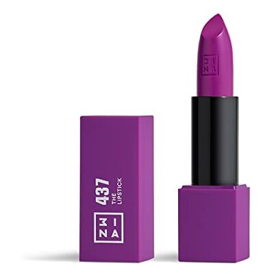 3INA The Lipstick 437 jasně fialová Matte Creamy Lip Colour 3INA The Lipstick 437 jasně fialová Matte Creamy Lip Colour