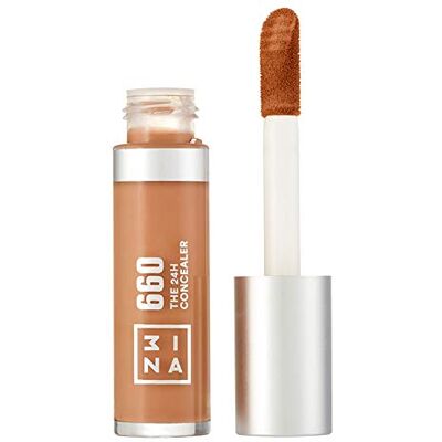 3INA MAKEUP The 24H Concealer 660 světle hnědá všechny typy pleti Dlouhotrvající formule tekutý korektor tmavé kruhy pod očima Nečistoty pleti Měkký aplikátor Vegan bez Cruelty 3INA MAKEUP The 24H Concealer 660 světle hnědá všechny typy pleti Dlouhotrvající formule tekutý korektor tmavé kruhy pod očima Nečistoty pleti Měkký aplikátor Vegan bez Cruelty