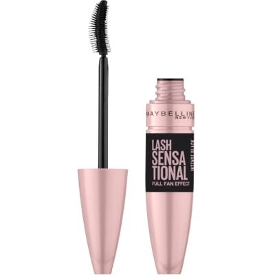 Maybelline New York Lash Sensational řasenka pro sytě černý objem, 2 v 1 kartáček pro maximální definici, barva: Intense Black, 9,5 ml Maybelline New York Lash Sensational řasenka pro sytě černý objem, 2 v 1 kartáček pro maximální definici, barva: Intense Black, 9,5 ml