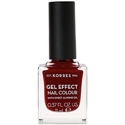 Korres Sweet Almond Nail Colour 59, vínově červená, 11 ml Korres Sweet Almond Nail Colour 59, vínově červená, 11 ml