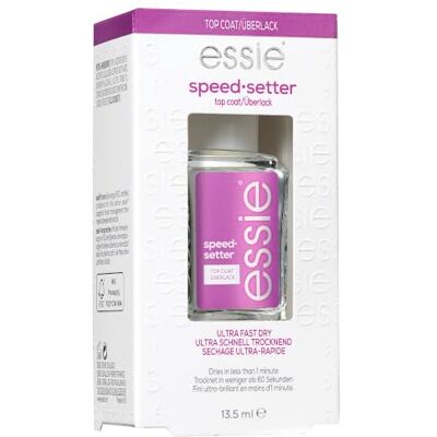essie Rychleschnoucí top Coat speed setter, ochrana a lesk, transparentní, 13,5 ml essie Rychleschnoucí top Coat speed setter, ochrana a lesk, transparentní, 13,5 ml