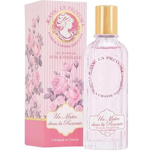 Jeanne En Provence – Dřevěná a květinová Eau de Parfum pro dámy – ráno v růžové zahradě – obsažené látky přírodního původu – vyrobeno v Grasse – láhev 60 ml Jeanne En Provence – Dřevěná a květinová Eau de Parfum pro dámy – ráno v růžové zahradě – obsažené látky přírodního původu – vyrobeno v Grasse – láhev 60 ml