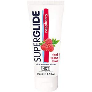 HOT Edible SUPERGLIDE, raspberry, 75 ml HOT Edible SUPERGLIDE, raspberry, 75 ml