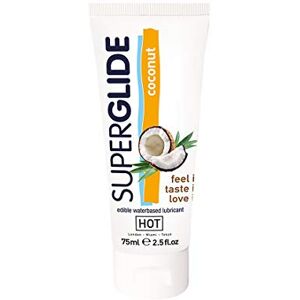 HOT Edible SUPERGLIDE coconut, 75 ml HOT Edible SUPERGLIDE coconut, 75 ml