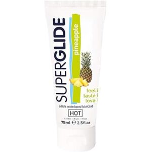 HOT Edible SUPERGLIDE pineapple, 75 ml HOT Edible SUPERGLIDE pineapple, 75 ml