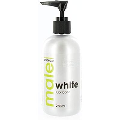 Cobeco MALE lubrikační gel "white" 250 ml, 1 balení (1 x 250 ml), bílý, 260 Cobeco MALE lubrikační gel "white" 250 ml, 1 balení (1 x 250 ml), bílý, 260