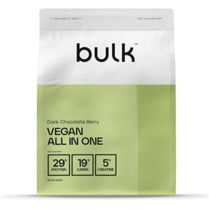 Bulk Vegan All in One, proteinový prášek, bílkovinový prášek, hořká čokoláda a bobule 2,5 kg, balení se může lišit Bulk Vegan All in One, proteinový prášek, bílkovinový prášek, hořká čokoláda a bobule 2,5 kg, balení se může lišit