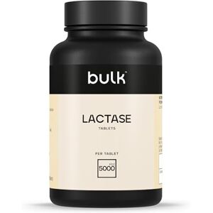 Bulk Tablety laktázy, nesnášenlivost laktózy, 5000 FCC, 270 tablet, balení se může lišit Bulk Tablety laktázy, nesnášenlivost laktózy, 5000 FCC, 270 tablet, balení se může lišit