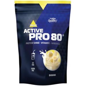 inkospor Active Pro 80 Protein Shake, Banana, 500 g Bag inkospor Active Pro 80 Protein Shake, Banana, 500 g Bag