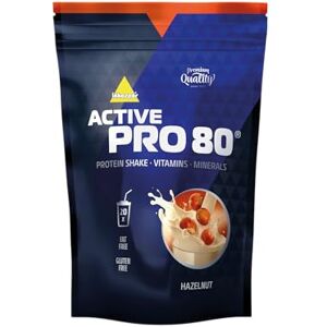 inkospor Active Pro 80 Protein Shake, lískový ořech, sáček 500 g inkospor Active Pro 80 Protein Shake, lískový ořech, sáček 500 g