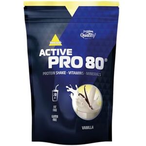 inkospor Active Pro 80 proteinový prášek vanilka 80 % vícesložkový protein 500 g sáček Whey, kasein & Eiprotein Made in Germany inkospor Active Pro 80 proteinový prášek vanilka 80 % vícesložkový protein 500 g sáček Whey, kasein & Eiprotein Made in Germany