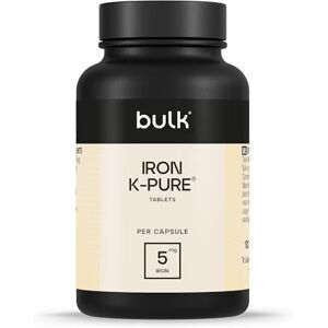 Bulk Železné kapsle (K-Pure), 20 mg, 20 mg, 90 kapslí Bulk Železné kapsle (K-Pure), 20 mg, 20 mg, 90 kapslí