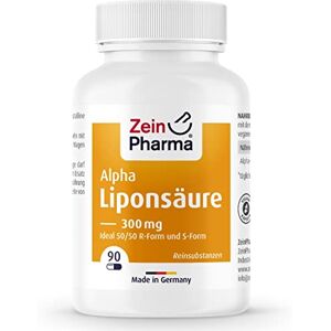 ZeinPharma Kapsle s kyselinou alfa-lipoovou 300 mg 90 veganských kapslí s 50% R a 50% S-alfa-lipoovou kyselinou ZeinPharma Kapsle s kyselinou alfa-lipoovou 300 mg 90 veganských kapslí s 50% R a 50% S-alfa-lipoovou kyselinou
