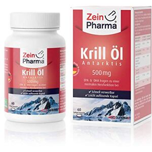 ZeinPharma Zein Pharma Krill olej kapsle 500 mg, 60 kusů, 1 balení (1 x 42 g) ZeinPharma Zein Pharma Krill olej kapsle 500 mg, 60 kusů, 1 balení (1 x 42 g)