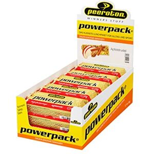Peeroton Powerpack tyčinka jablečný závin energetická tyčinka bez cukru Protein Snack náhrada jídla s dlouhodobou dostupností energie ovesná tyčinka, která nasycuje a posiluje 15 x 70 g Peeroton Powerpack tyčinka jablečný závin energetická tyčinka bez cukru Protein Snack náhrada jídla s dlouhodobou dostupností energie ovesná tyčinka, která nasycuje a posiluje 15 x 70 g