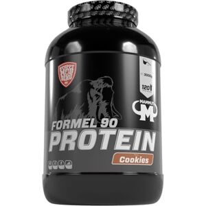 Mammut Nutrition Složení 90 proteinových práškových sušenek – 3 kg – 4složkový Whey Protein prášek s izolátem sójového proteinu, mléčný protein, vaječný protein a vitamin B6 – 77% bílkoviny Mammut Nutrition Složení 90 proteinových práškových sušenek – 3 kg – 4složkový Whey Protein prášek s izolátem sójového proteinu, mléčný protein, vaječný protein a vitamin B6 – 77% bílkoviny