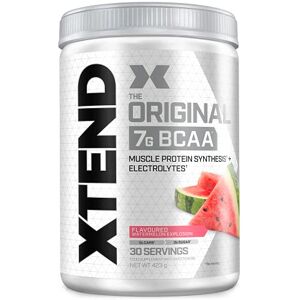 Scivation XTEND Original – BCAA prášek – exploze vodního melounu doplněk s aminokyselinami s rozvětveným řetězcem 7 g BCAA + syntéza svalových proteinů elektrolytů pro regeneraci a hydrataci 30 porcí Scivation XTEND Original – BCAA prášek – exploze vodního melounu doplněk s aminokyselinami s rozvětveným řetězcem 7 g BCAA + syntéza svalových proteinů elektrolytů pro regeneraci a hydrataci 30 porcí