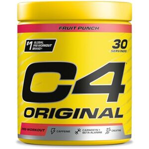 Cellucor C4 Original Pre-Workout-Booster nápojový prášek pro energetický nápoj 150 mg kofeinu + beta-alanin + monohydrát kreatin (ovocná punč, 30 porcí) Cellucor C4 Original Pre-Workout-Booster nápojový prášek pro energetický nápoj 150 mg kofeinu + beta-alanin + monohydrát kreatin (ovocná punč, 30 porcí)