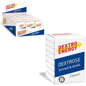 Dextro Energy Cube Classic, 18 x 46 g (balení 18 ks) – tableta z hroznového cukru s dextrózou, maltodextrin – bez laktózy, bez lepku Dextro Energy Cube Classic, 18 x 46 g (balení 18 ks) – tableta z hroznového cukru s dextrózou, maltodextrin – bez laktózy, bez lepku