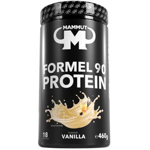 Mammut Nutrition Složení 90 proteinový prášek vanilka – 460 g – 4složkový Whey Protein prášek s izolátem sojového proteinu, mléčný protein, vaječný protein a vitamín B6 Mammut Nutrition Složení 90 proteinový prášek vanilka – 460 g – 4složkový Whey Protein prášek s izolátem sojového proteinu, mléčný protein, vaječný protein a vitamín B6