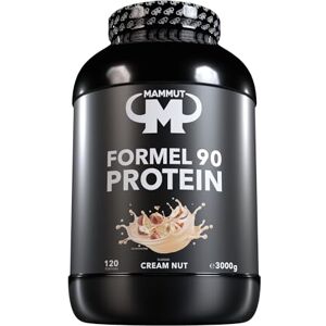 Mammut Nutrition Formule 90 proteinový prášek krémová drážka – 3 kg – 4složkový Whey Protein prášek s izolátem sojového proteinu, mléčný protein, vaječný protein a vitamin B6 – 77% bílkoviny Mammut Nutrition Formule 90 proteinový prášek krémová drážka – 3 kg – 4složkový Whey Protein prášek s izolátem sojového proteinu, mléčný protein, vaječný protein a vitamin B6 – 77% bílkoviny