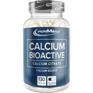 IronMaxx Calcium Bioactive 130 kusů Vysoce koncentrovaný vápník pro silné kosti a zuby citrát vápenatý bez lepku a laktózy IronMaxx Calcium Bioactive 130 kusů Vysoce koncentrovaný vápník pro silné kosti a zuby citrát vápenatý bez lepku a laktózy
