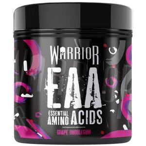 Warrior EAA aminokyseliny prášek 360 g (hroznové bábnice) – 9 esenciálních aminokyselin s bioperinem – hydratace a regenerace – doplněk stravy pro růst svalů a fitness Warrior EAA aminokyseliny prášek 360 g (hroznové bábnice) – 9 esenciálních aminokyselin s bioperinem – hydratace a regenerace – doplněk stravy pro růst svalů a fitness