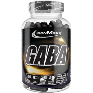 IronMaxx GABA kapsle ve vysokých dávkách 100 ks – 1000 mg kyseliny gama aminomáselné v jedné kapsli, vzorec bez cukru, doplněk stravy pro sportovce, 3měsíční zásoba IronMaxx GABA kapsle ve vysokých dávkách 100 ks – 1000 mg kyseliny gama aminomáselné v jedné kapsli, vzorec bez cukru, doplněk stravy pro sportovce, 3měsíční zásoba