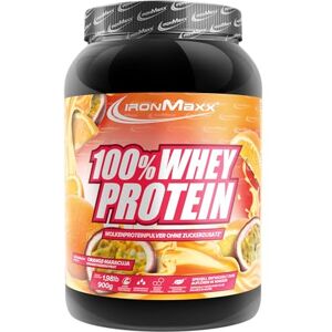 IronMaxx 100% Whey Protein prášek 900 g Orange Passion Fruit krémový proteinový koktejl s BCAA a EAAs High Protein, Low Carb & bez cukru ideální pro růst svalů a fitness design se může lišit IronMaxx 100% Whey Protein prášek 900 g Orange Passion Fruit krémový proteinový koktejl s BCAA a EAAs High Protein, Low Carb & bez cukru ideální pro růst svalů a fitness design se může lišit