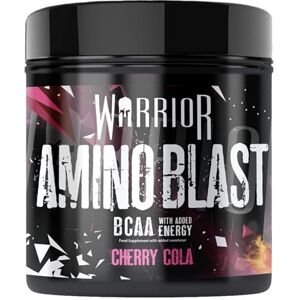 Warrior Amino Blast BCAA prášek 270 g, 30 porcí – aminokyseliny s rozvětveným řetězcem s leucinem, isoleucinem a valinem, aminokyselinovým práškem Intra Workout pro růst svalů – třešňový koks Warrior Amino Blast BCAA prášek 270 g, 30 porcí – aminokyseliny s rozvětveným řetězcem s leucinem, isoleucinem a valinem, aminokyselinovým práškem Intra Workout pro růst svalů – třešňový koks