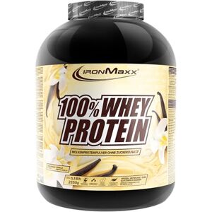 IronMaxx 100% Whey Protein prášek 2350 g – vanilka krémový proteinový koktejl s BCAA a EAAs High Protein, Low Carb & bez cukru ideální pro růst svalů, dieta a fitness IronMaxx 100% Whey Protein prášek 2350 g – vanilka krémový proteinový koktejl s BCAA a EAAs High Protein, Low Carb & bez cukru ideální pro růst svalů, dieta a fitness