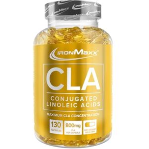 IronMaxx CLA 130 Kapseln Unterstützt den Fettstoffwechsel antioxidative Eigenschaften 800mg CLA pro Kapsel IronMaxx CLA 130 Kapseln Unterstützt den Fettstoffwechsel antioxidative Eigenschaften 800mg CLA pro Kapsel
