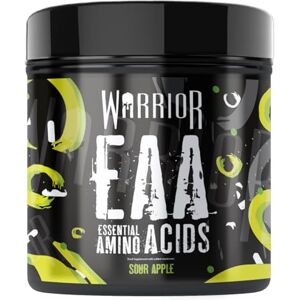 Warrior EAA aminokyseliny prášek 360 g, 30 porcí – EAA prášek esenciální aminokyseliny, aminokyseliny Intra Workout pro růst svalů a hydrataci – zelené jablko Warrior EAA aminokyseliny prášek 360 g, 30 porcí – EAA prášek esenciální aminokyseliny, aminokyseliny Intra Workout pro růst svalů a hydrataci – zelené jablko