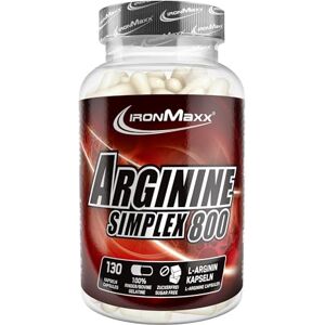 IronMaxx Arginin Simplex – 130 kusů čistý L-arginin pro lepší průtok krve a růst svalů Snadno se užívá a ideální na cesty IronMaxx Arginin Simplex – 130 kusů čistý L-arginin pro lepší průtok krve a růst svalů Snadno se užívá a ideální na cesty